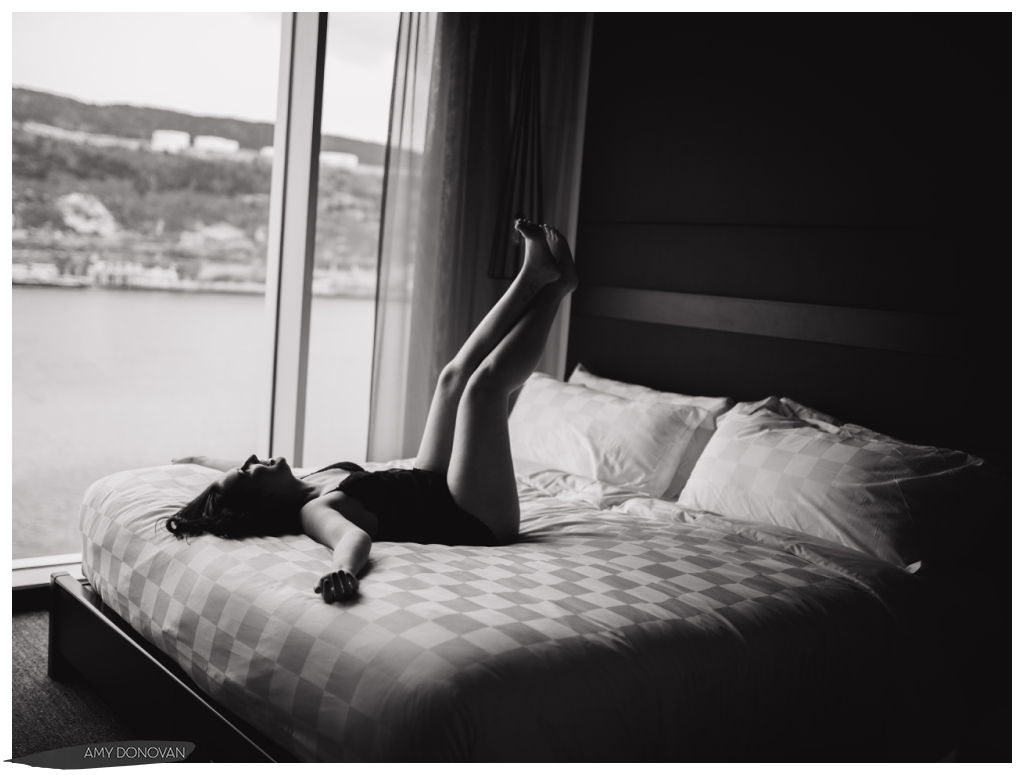 Boudoir Session Alt Hotel St. John's, Newfoundland